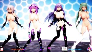MMD R18 Ghost Dance Nude Compilation