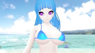 Beach Boobie Flexing ????️