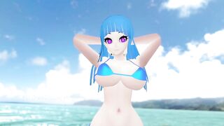 Beach Boobie Flexing ????️