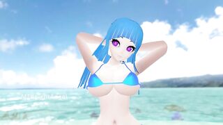 Beach Boobie Flexing ????️