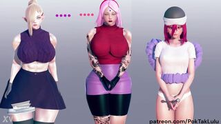 Sakura and Ino x Tayuya