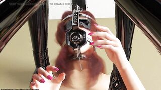 Slave Teen in Wheelchair Dominated Hardcore 3D BDSM Animation