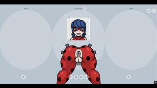 Fapwall [Rule 34 Hentai game] Miracolous ladybug huge black cocks DP