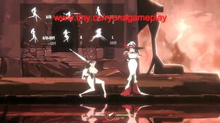 Hot lady having sex with green men in Thornsin new hentai ryona erotic game video