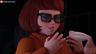 3D Velma Caught By Ghosts And Decided To Fuck Her With Their Huge Cocks In Her Mouth | MakimaOrders