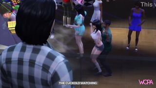 [TRAILER] Sex in the club in front of the cuckold