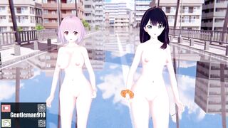 【KKS／MMD】"ANDA - Touch" 新条アカネ 宝多六花【SSSS.GRIDMAN】