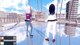【KKS／MMD】"ANDA - Touch" 新条アカネ 宝多六花【SSSS.GRIDMAN】