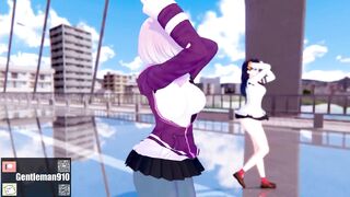 【KKS／MMD】"ANDA - Touch" 新条アカネ 宝多六花【SSSS.GRIDMAN】