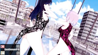 【KKS／MMD】"ANDA - Touch" 新条アカネ 宝多六花【SSSS.GRIDMAN】
