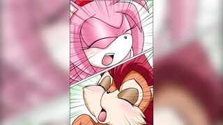 Sonic (Amy Rose Fucking Porn Parody) - Saturday Night Fun #1 (Hard Sex) (Hentai)