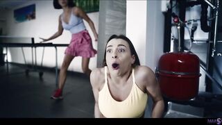 Two possessed chicks thave hot sex with a ton of slime