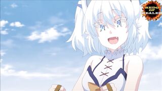 FFFM Redo of Healer HERO FUCKS Busty ORGY animated Hentai 4 girls big tits cartoon fuck boobs 4some