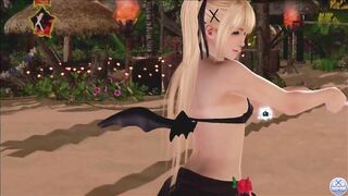 Dead or Alive Xtreme Venus Vacation Marie Rose Valentine's Day Pose Cards Fanservice Appreciation