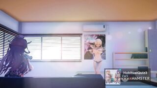 MMD r18 Prinz Eugen KanColle sexy Horny cum swallow 3d hentai