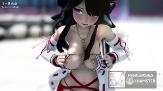 mmd r18 kongou kancolle 3d hentai sexy horny oral sex