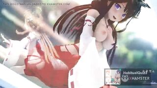 mmd r18 kongou kancolle 3d hentai sexy horny oral sex