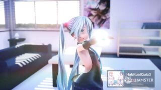 mmd r18 Miku Miku dance sex after public concert 3d hentai
